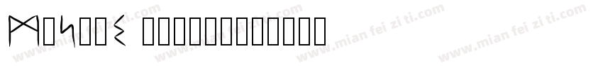MiSams medium字体转换